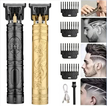 Cordless Professional Hair Clipper - USB Fast Charging, Precision Cutting
