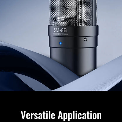 TAKSTAR SM-8B (2nd Gen) XLR Condenser Microphone – Studio Mic for Podcasting, Streaming & YouTube