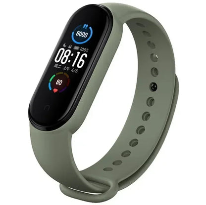 Silicone Watch Strap for Xiaomi Mi Band 3 4 5 6 7 | 24 Colors