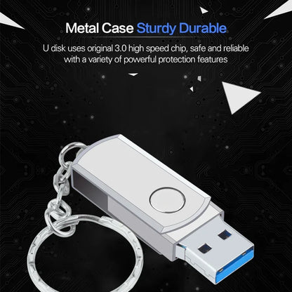 USB 3.0 Metal Flash Drive – 2TB / 4TB / 8TB / 16TB