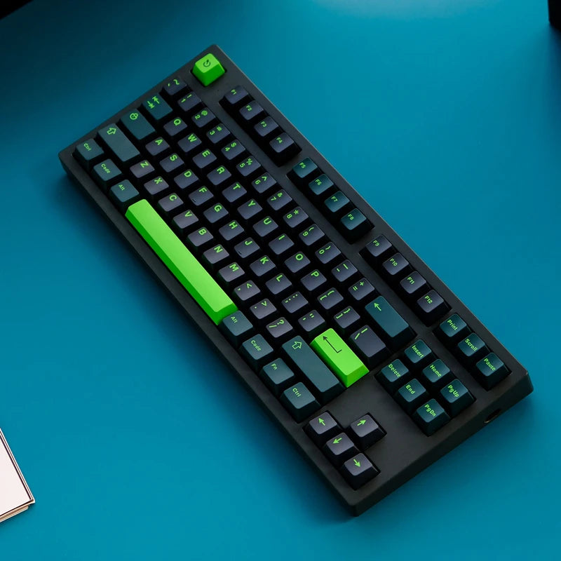 GMK Wavez 253-Key ABS Double Shot Keycaps – Cherry Profile for 61/87/96/104-Key Keyboards