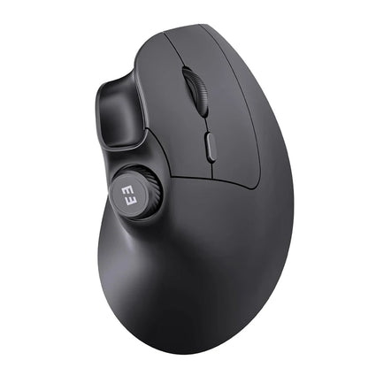 seenda MOU-302 Ergonomic Vertical Wireless Mouse | USB + Dual BT | Volume Knob | Quiet Clicks | Multi-Device