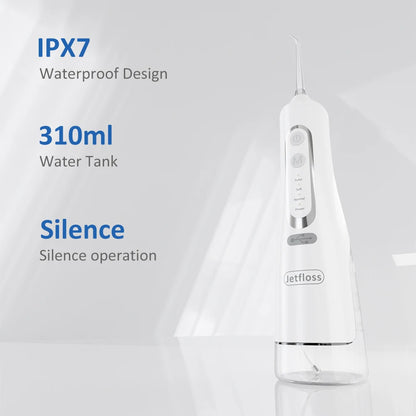 Electric Sonic Toothbrush USB Rechargeable | Waterproof | Travel Set with Replacement Heads