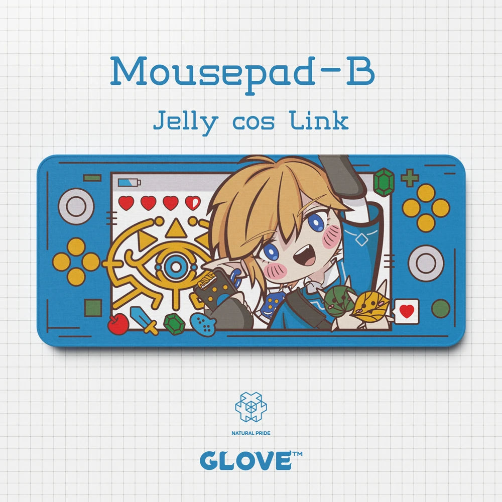 Glove X Domikey Cherry Adventurer ABS Doubleshot Keycaps – MX Stem, 60/87/104 Layout