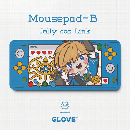 Glove X Domikey Cherry Adventurer ABS Doubleshot Keycaps – MX Stem, 60/87/104 Layout