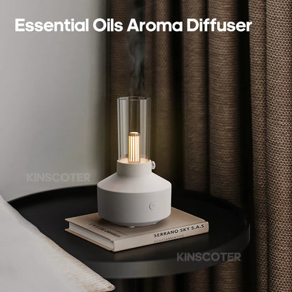 KINSCOTER USB Mini Aroma Diffuser & Ultrasonic Humidifier – 120ml/150ml Bedroom Diffuser