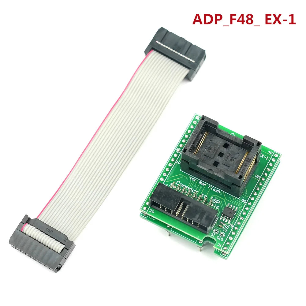 XGecu T48 (TL866-3G) Universal Programmer – 39 Adapters, 31000+ ICs, SPI/NAND/eMMC