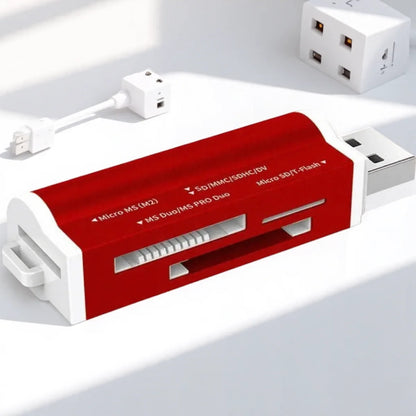 All-in-One USB 2.0 Card Reader – SD, TF, Micro SD, MMC, MS Pro