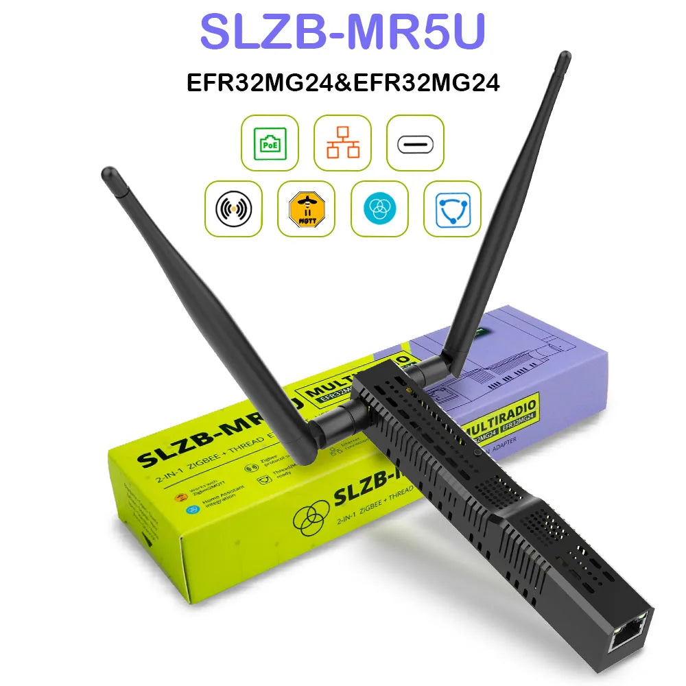 SMLIGHT SLZB-06 Zigbee 3.0 Gateway – Ethernet, USB & WiFi with PoE