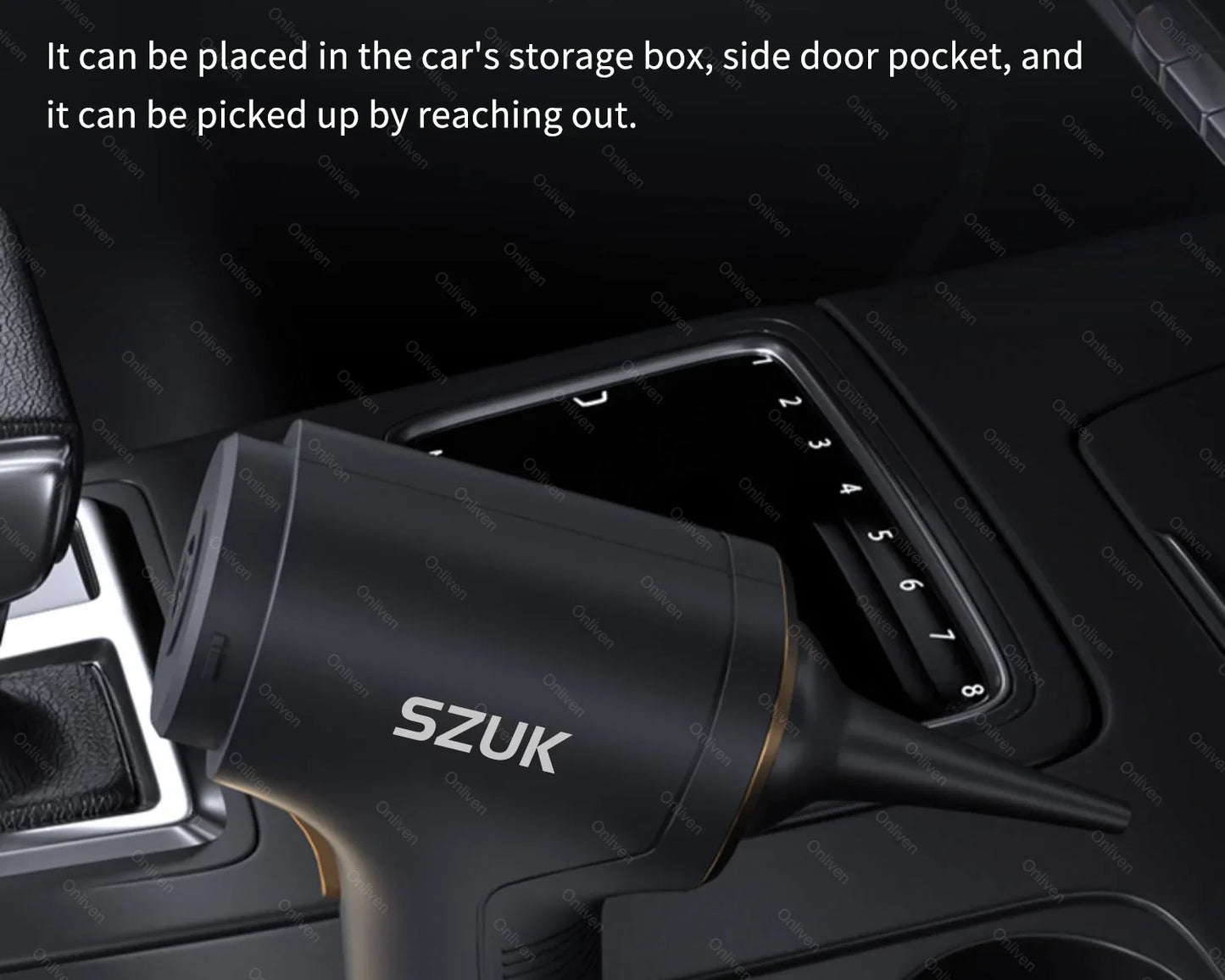 SZUK Mini Cordless Vacuum Cleaner 2025 – 780000Pa, Handheld, Car & Home, Blower