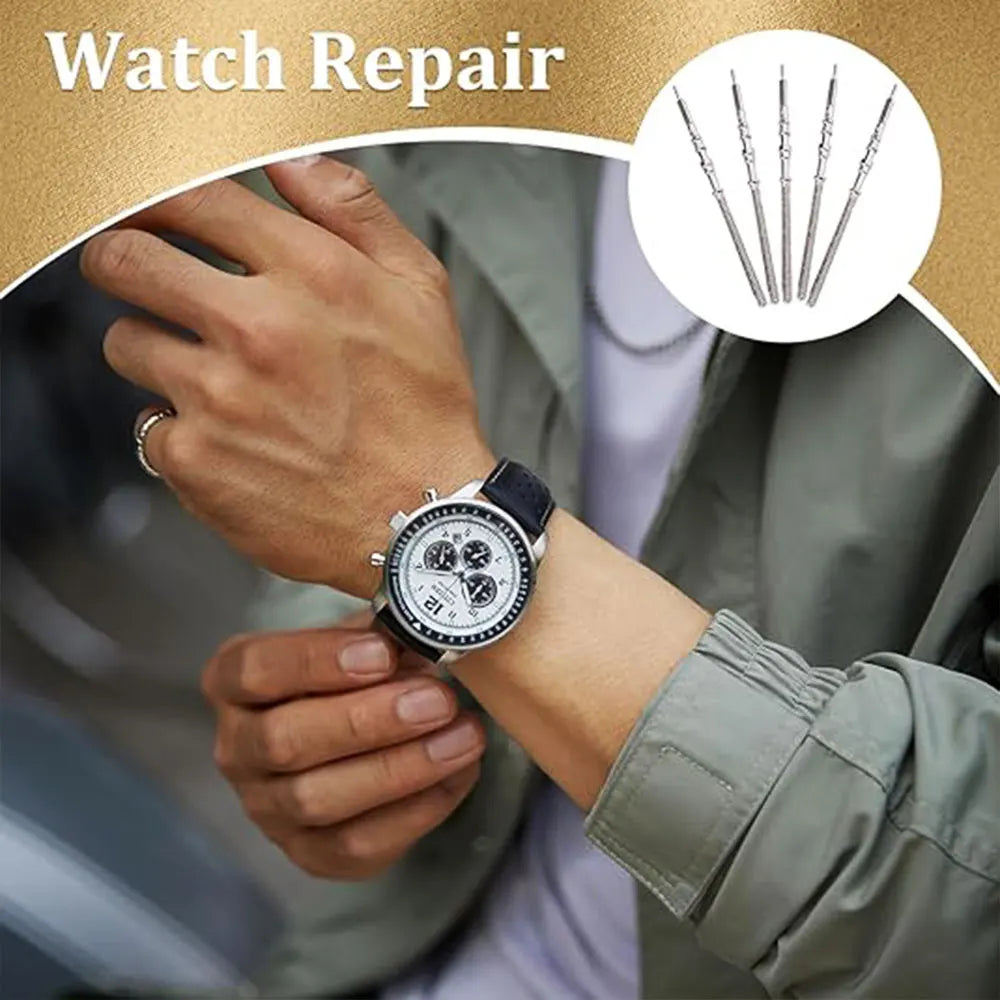 Stainless Steel Watch Crown Stem for NH35 / NH36 / NH38 / NH39 Automatic Movements
