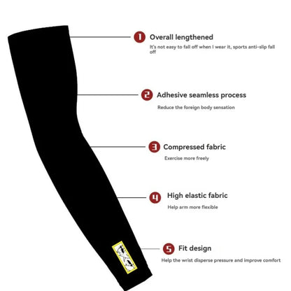SORA Esports Ice Sleeves – FPS Gaming Arm Sleeves, Smooth Nylon, UV Protection, L/XL