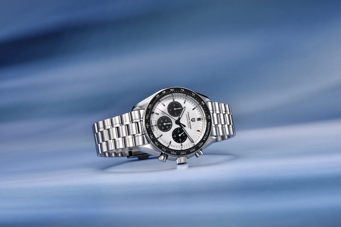 PAGANI DESIGN V5 Moon Men's Watch – Luxury Quartz Chronograph, Waterproof, Stainless Steel, 2026