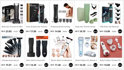 Universal Hair Clipper Replacement Blade – Ceramic & Titanium Cutter Head