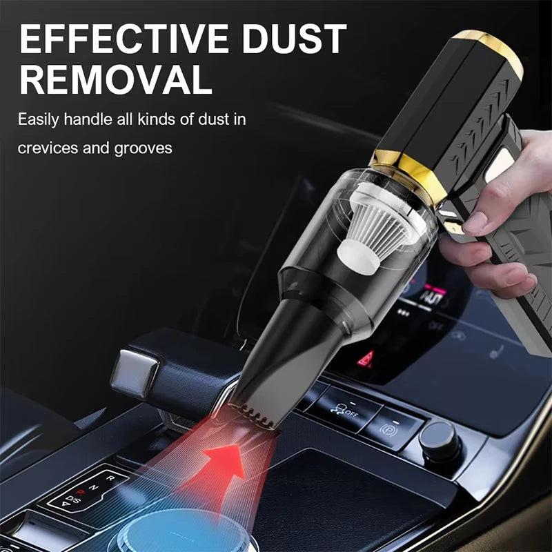 BMAD Brushless Turbo Air Blower – 2-in-1 Dust Blower & Vacuum, 6-Speed, Ultra-Strong Wind, USB 5V for Home Cleaning