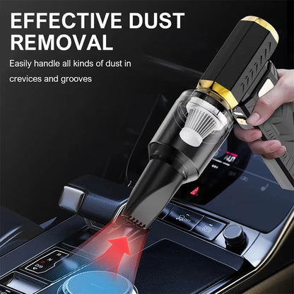 BMAD Brushless Turbo Air Blower – 2-in-1 Dust Blower & Vacuum, 6-Speed, Ultra-Strong Wind, USB 5V for Home Cleaning