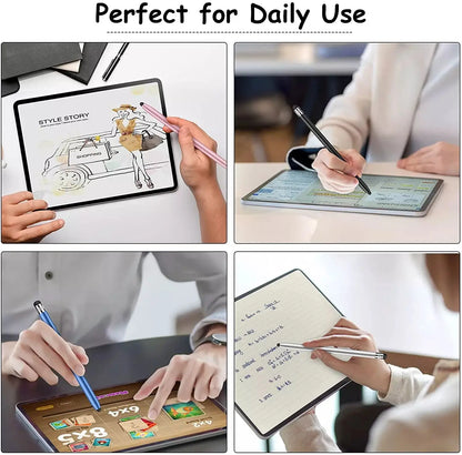 Universal Capacitive Stylus Pen – Dual Silicone Head for iPad, Android, Samsung, Huawei