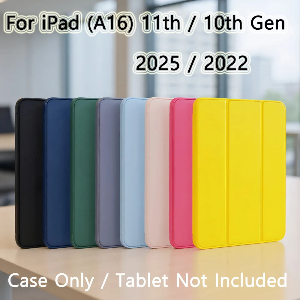 Magnetic Slim Trifold iPad Case – 11" 2025 / 10.9" 2022