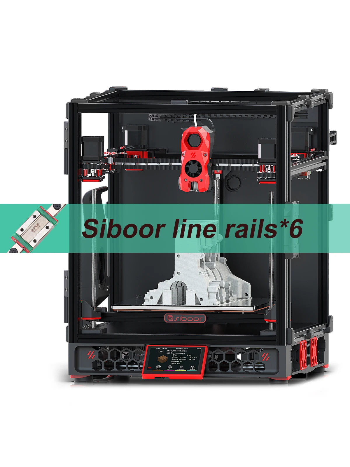 SIBOOR Voron Trident [June] CoreXY 3D Printer – Upgraded Stealthburner, AWD, Auto-Level