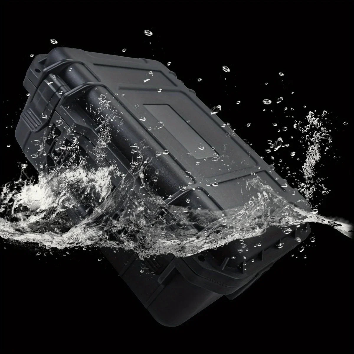 Waterproof Hard Carry Case with Pre-Cut Sponge – Tool & Equipment Organizer