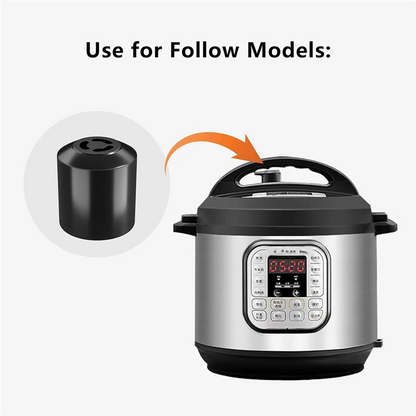 R.E.D. Shopping Instant Pot steam release valve handle replacement for Ultra and Duo series in black, compatible with 3, 5, 6 Qt models