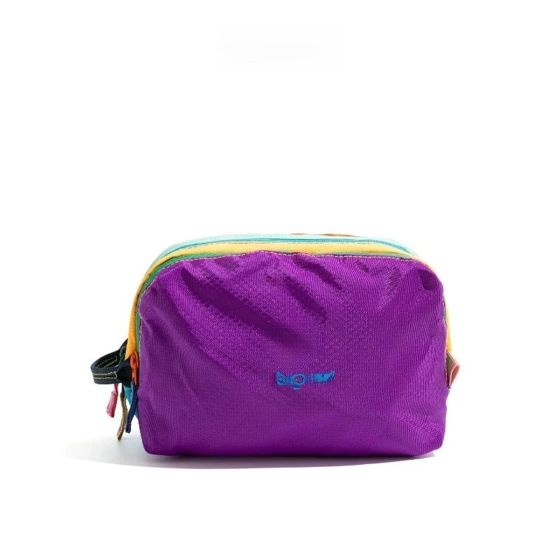 Multi-Pocket Nylon Crossbody Bag - Outdoor Urban Camel Style Shoulder Bag