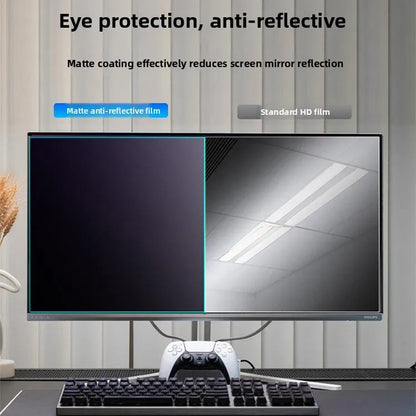 Blue Light Blocking Screen Protector 24" — Anti-Reflective, Eye Protection, Radiation-Free