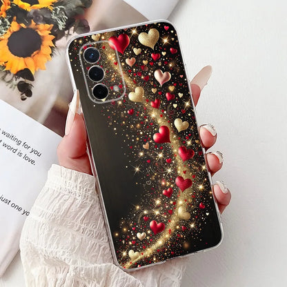 Luxury Painted Soft Silicone Case for Oppo A74 5G – Shockproof Back Cover
