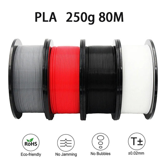 Easythreed PLA 3D Printing Filament 250g – 1.75mm, 80m, FDM Printer Material