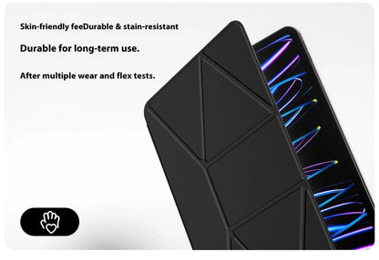 Smart Folio iPad Case | Magnetic | iPad 10th–11th, Air 11/13, Pro 11/12.9/13, Mini 6/7 | 4 Colors