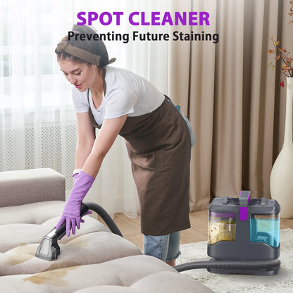 C9 Spot Vacuum Cleaner – 1.4m Hose, Wet Sprayer, Sofa & Car Carpet Cleaner