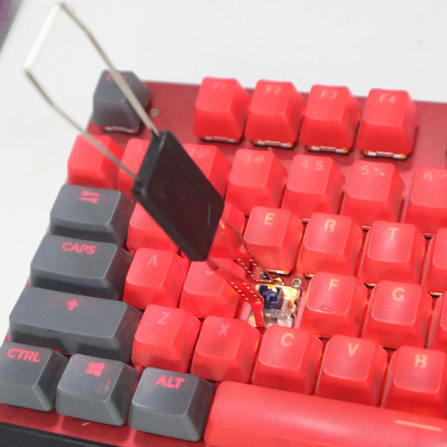 2-in-1 Mechanical Keyboard Keycap & Switch Puller – Universal Key Extractor Tool