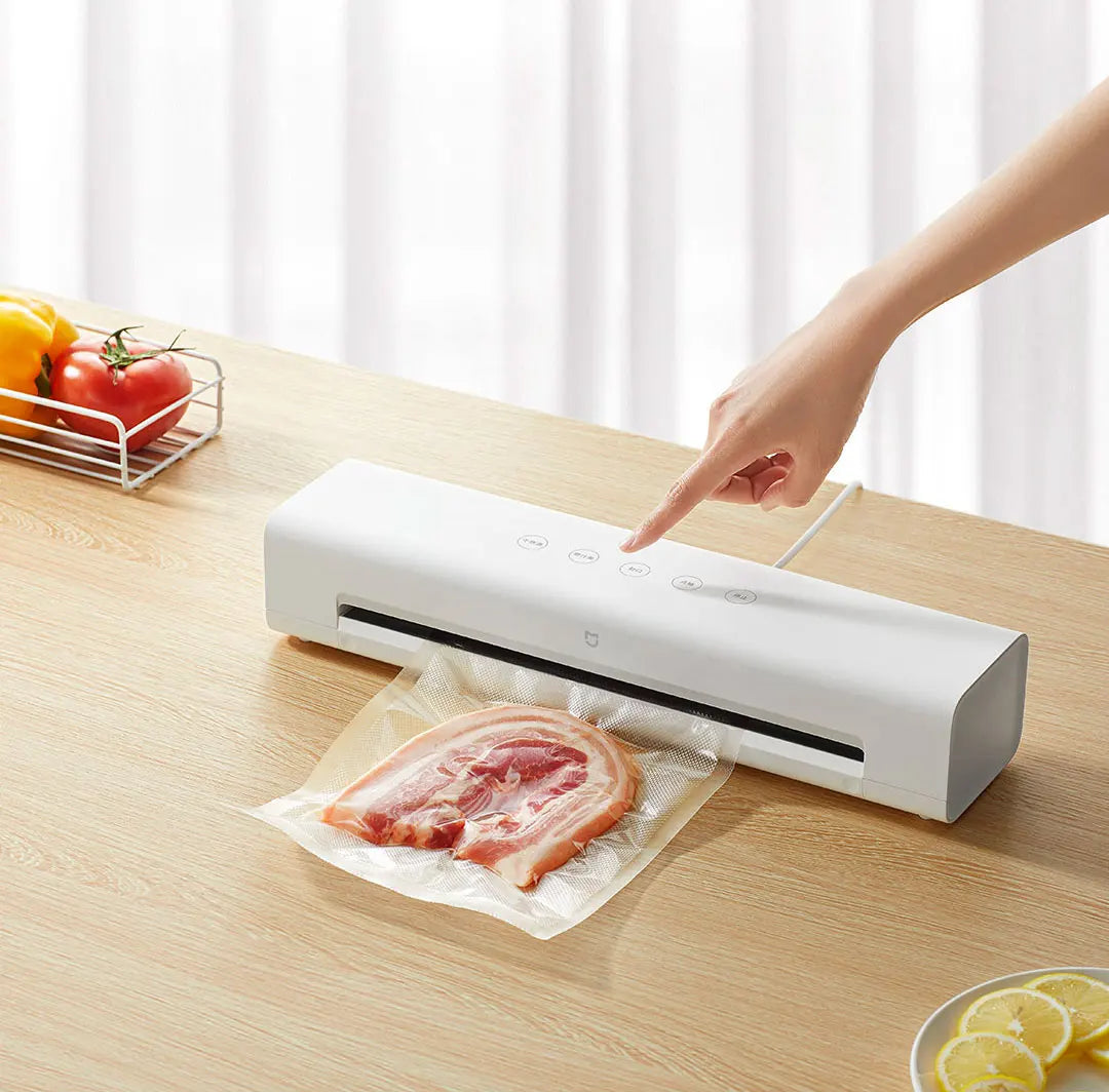 Xiaomi MIJIA Vacuum Sealer – 70kPa, Dry/Moist Modes, 10 Bags Included, 220V EU