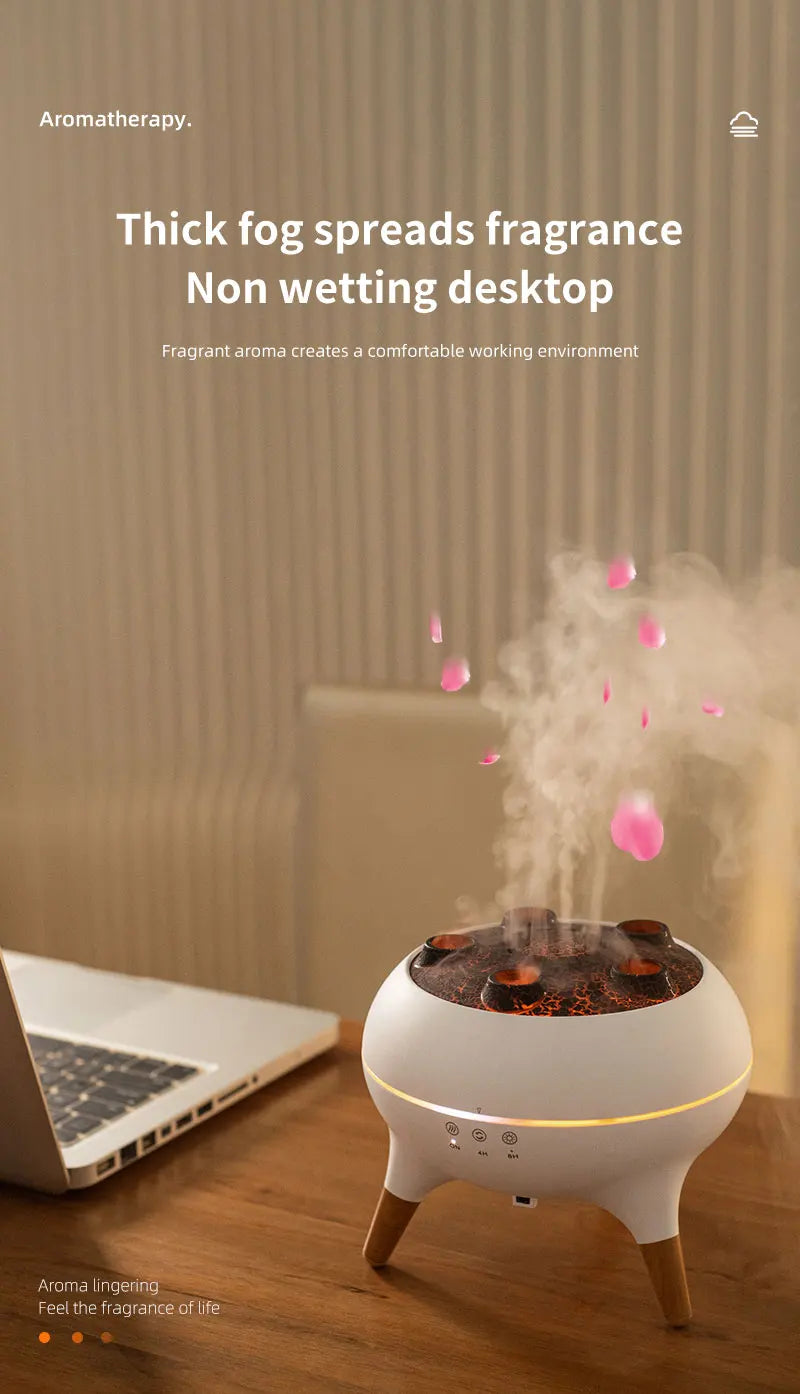 Jellyfish Aroma Humidifier & Aromatherapy Diffuser – Ultrasonic Essential Oil Mist with Remote Control