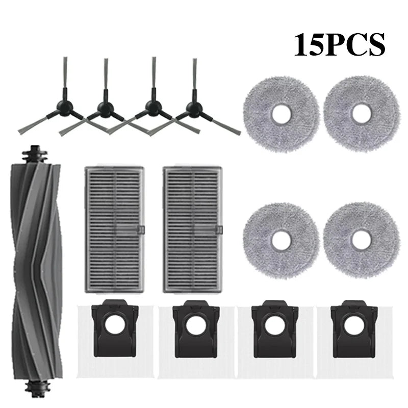 Dreame L10s Ultra Gen2 / L10s Pro Ultra Heat Replacement Parts | Brush, HEPA Filter, Mop, Dust Bag