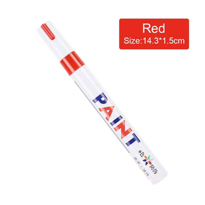 White Tyre Paint Pen Set | Waterproof Oil-Based Quick Dry Permanent Marker for Car Tyres (3pcs)