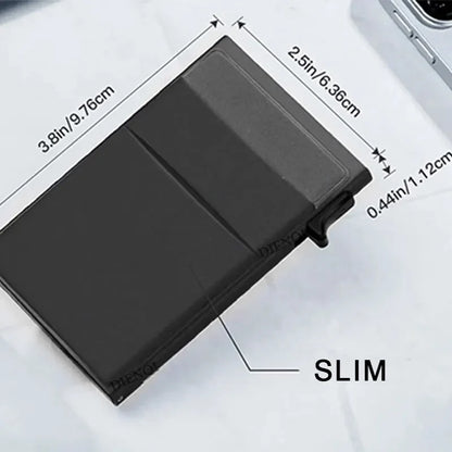 RFID Blocking Slim Metal Card Holder Wallet