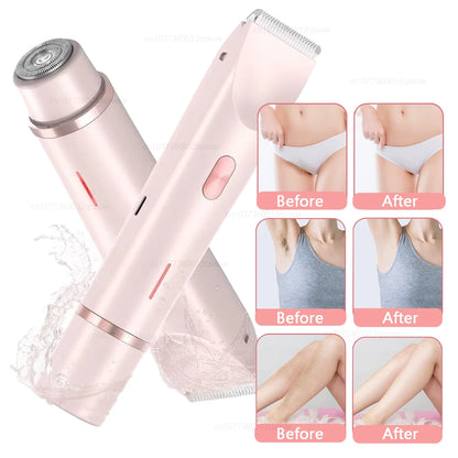 Electric Shaver for Women – Gentle Bikini Line, Underarm & Body Hair Remover