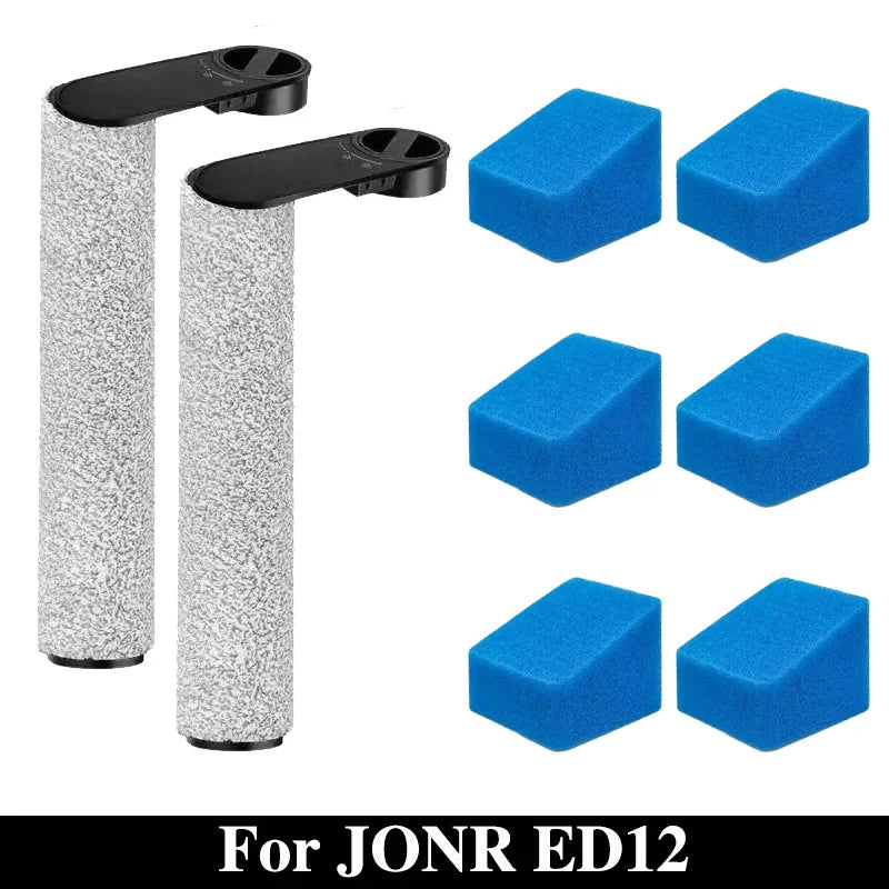 JONR ED12 Robot Vacuum Accessories – Floor Brush & Roller Replacement Kit
