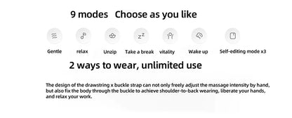 Xiaomi MIJIA Smart Neck & Shoulder Massager – Integrated Massage with Hot Compress
