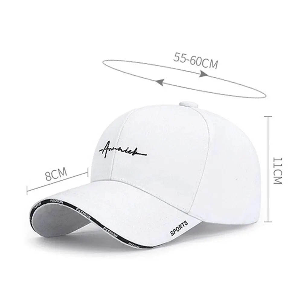 R.E.D. Shopping women's summer sun hat with adjustable brim, cotton material, solid color baseball cap for sun protection