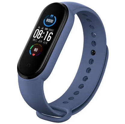 Silicone Watch Strap for Xiaomi Mi Band 3 4 5 6 7 | 24 Colors