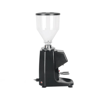 R.E.D. Shopping ITOP coffee grinder with touch screen, 60mm flat burr, aluminum alloy body, for home espresso brewing.