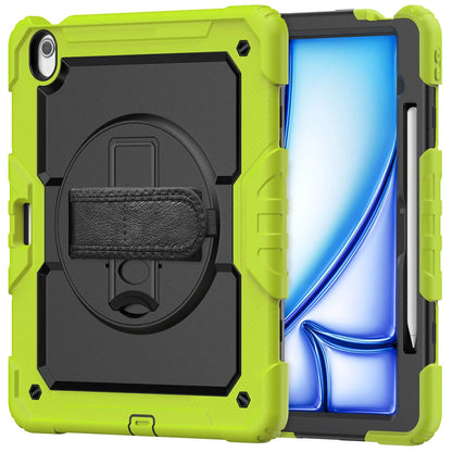 WeFor Heavy Duty iPad Case – Screen Protector, Shoulder Strap & Pencil Holder for iPad 11 A16, Air 11 & Air 13 M3 (2025)
