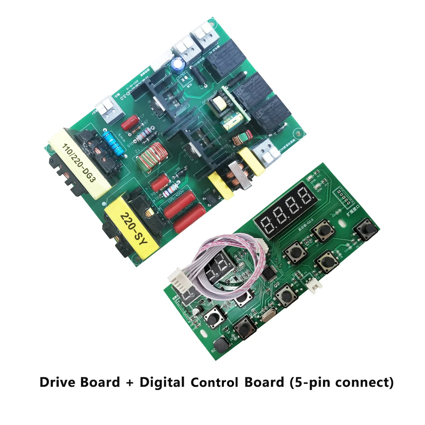 40kHz Ultrasonic Generator PCB Board 60W–180W – Mechanical & Digital Driver for Ultrasonic Cleaner 110V/220V