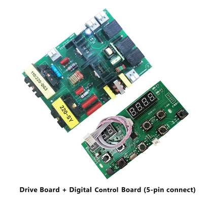 40kHz Ultrasonic Generator PCB Board 60W–180W – Mechanical & Digital Driver for Ultrasonic Cleaner 110V/220V