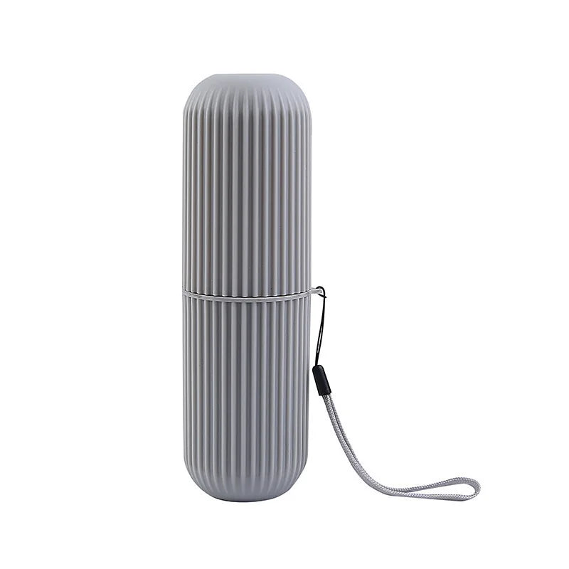 Portable Toothbrush & Toothpaste Holder Case – Travel & Camping Storage Box