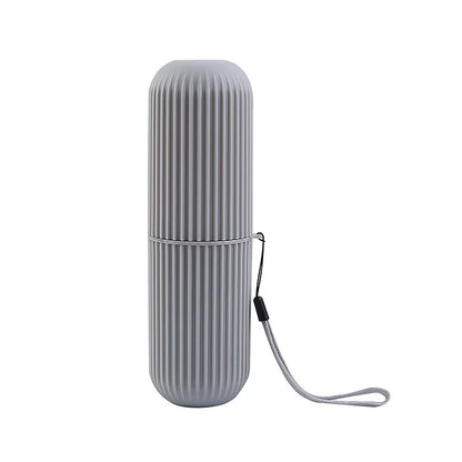 Portable Toothbrush & Toothpaste Holder Case – Travel & Camping Storage Box