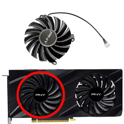 PNY GeForce RTX 3060 / 3060 Ti VERTO Dual Fan Replacement — CF-12910S