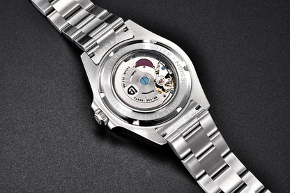 PAGANI DESIGN PD1682 GMT Automatic Watch – 42mm Sapphire Crystal, Stainless Steel, 100M Water Resistant